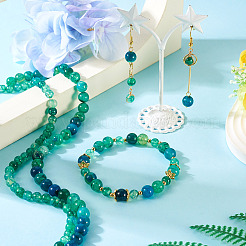 2 нити 2 стиля натуральные нити агата с веной дракона G-TA0002-58