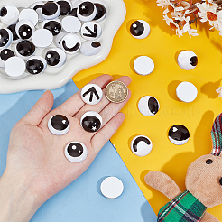 48 шт. 24 стеклянных кукольных глаз-кабошонов DIY-OC0011-82B