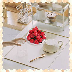 50шт пластиковая имитация клубники&nbsp;AJEW-SP0003-60