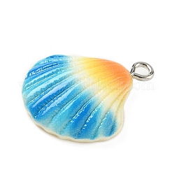 Подвески из непрозрачной смолы&nbsp;RESI-C061-01C