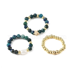 3-teiliges Set aus Naturstein&nbsp;RJEW-JR01084