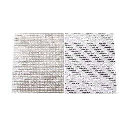 2 лист 2-х цветных термоклеевых листов со стразами MRMJ-CA0001-12