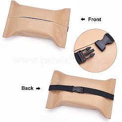 Boîtes à mouchoirs en simili cuir&nbsp;AJEW-GF0002-51C