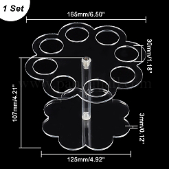 Espositori a cono gelato in acrilico trasparente&nbsp;ODIS-WH0029-29