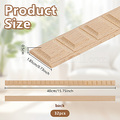 32 modanatura per soffitto in legno&nbsp;AJEW-OC0016-05L
