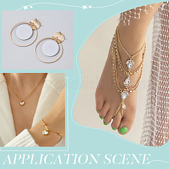 1000 шт. 5 стиля соединительных колец из нержавеющей стали 304 STAS-ME0002-16