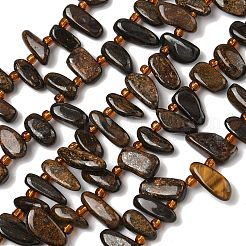 Природные бронзитом бисер нитей&nbsp;G-Z130-A02-01