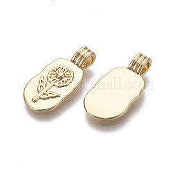 Латунные подвески KK-R133-006-02G-NF