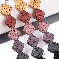 Бусы из натуральной лавы&nbsp;G-N257-20A-01