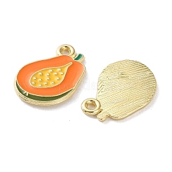 Emaille-Anhänger aus Obstlegierung&nbsp;PALLOY-S058-01LG-30