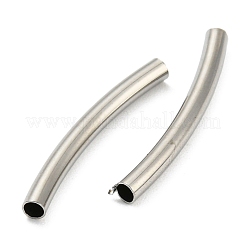 Perles tubulaires en acier inoxydable 304 anti-ternissement&nbsp;STAS-B047-27D-P