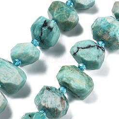 Естественно амазонит шарик нити G-H038-22