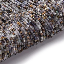 Природного флюорита бисер нитей G-RM2025-C21-A