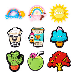 9 шт. 9 вида бусин ПВХ PVC-TA0001-03