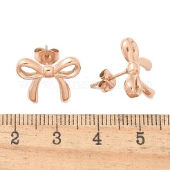 Серьги-гвоздики из нержавеющей стали 304&nbsp;EJEW-C099-18M