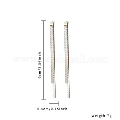 Серьги-гвоздики из нержавеющей стали 304 QT8016-2