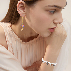 26 шт. 5-х цветные подвески из нержавеющей стали 304&nbsp;STAS-BC0003-76