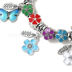Bracelets à breloques en alliage de perles européennes pour femmes&nbsp;BJEW-JB13948