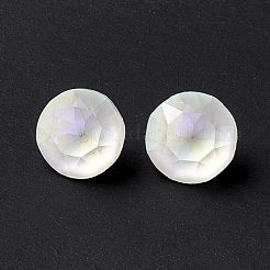 Cabochons strass verre k9 style fluo moka&nbsp;RGLA-J014-B-MI