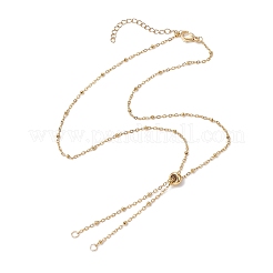 2 шт. слайдер из нержавеющей стали 304 для изготовления ожерелья AJEW-JB01273