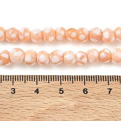 Perles vernissées manuelles&nbsp;LAMP-D002-6mm-01K
