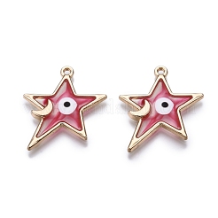 Подвески из эмали и сплава&nbsp;ENAM-F143-04-G