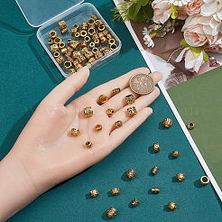 100 pièces 10 styles de perles en alliage de zinc de style tibétain&nbsp;FIND-SP0005-93