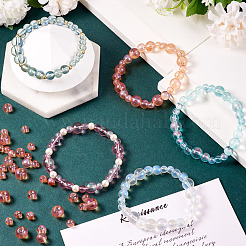 Стеклянные бусины&nbsp;GLAA-TA0002-76B