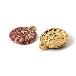 Pendentifs en acier inoxydable 304 émaillés&nbsp;STAS-I371-13G-01