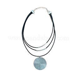 Ожерелья с подвесками из сплава в этническом стиле FS-WGACE74-02