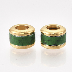 Европейские бусины из нержавеющей стали 304 STAS-S079-99-G