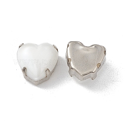 Сердце пришить стразами&nbsp;OACR-E012-01P-07