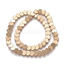 Non magnetici perle ematite sintetico fili&nbsp;G-O191-02