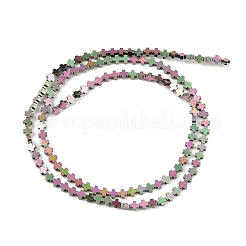 Fili di perline di ematite sintetica non magnetica elettrolitica&nbsp;G-J211-A04-01