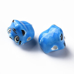 Фарфоровые бусины ручной работы PORC-T007-20G