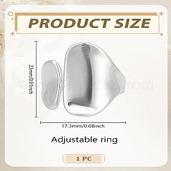 1 шт. геометрические латунные открытые манжеты для женщин&nbsp;RJEW-LP0003-51