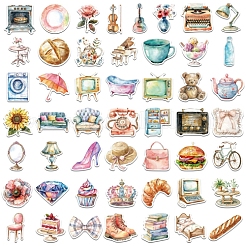 50 шт. самоклеящиеся наклейки из ПВХ STIC-M003-06