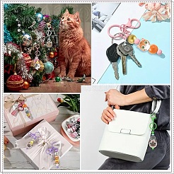 16 стиль печатных деревянных бусин&nbsp;WOOD-YW0001-71