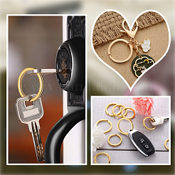 30 шт. 3 стиля железных разъемных колец&nbsp;IFIN-SP0001-19KCG