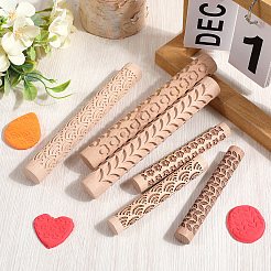 Holzrollstäbe&nbsp;DIY-CN0003-13C