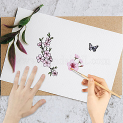 Изготовленные на заказ пластиковые прозрачные штампы из ПВХ&nbsp;DIY-WH0439-0180