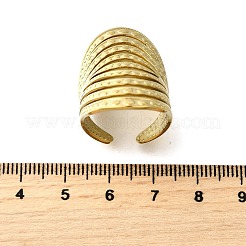 Verstellbare Manschettenringe aus 304 Edelstahl für Damen&nbsp;LS-RJEW-B123-01G-03