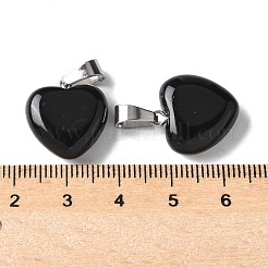 Натуральный черный агат подвески&nbsp;X-G-I311-A16-01