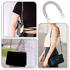 2 шт. алюминиевые ручки для сумок с цепочкой FIND-WR0007-05P