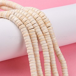 Синтетических нитей бирюзовые бусы TURQ-G110-6x3mm-11