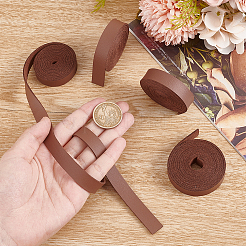 Плоским пу кожаный шнур WL-WH0004-09E