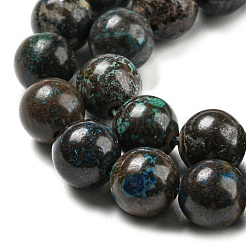 Natur Chrysokoll Perlen Stränge&nbsp;G-A219-A04-02