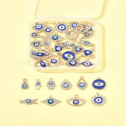 36шт 18 стиля сплава эмалевые подвески&nbsp;ENAM-FS0002-87