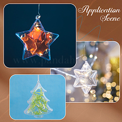 6 шт. 3 стиля пустые пластиковые большие подвески&nbsp;KY-GF0001-65A