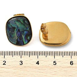 Серьги-гвоздики из нержавеющей стали 304&nbsp;EJEW-C138-03G